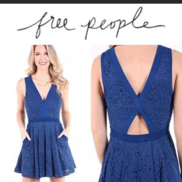Free People | Dresses | Free People Brilliant Dress Blue Lace Cutouts Nwt | Poshmark Free People | Dresses | Free People Brilliant Dress Blue Lace Cutouts Nwt | Poshmark